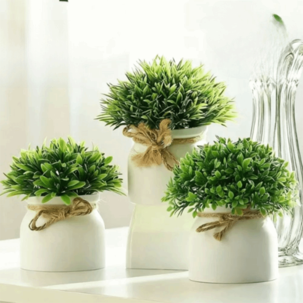 С горшком Искусственные растен – обзор и цена Bonsai Garden Zen