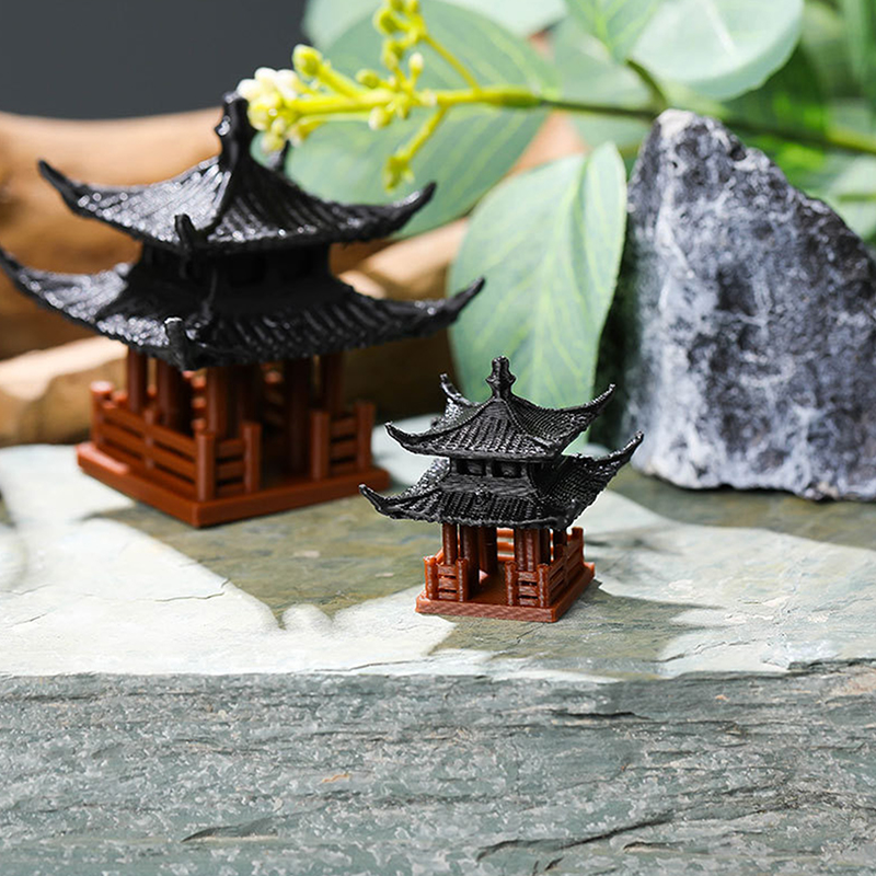 Мини-статуя пагоды, сказочный  – обзор и цена Bonsai Garden Zen